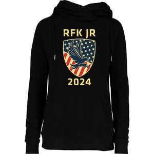 RFK Robert F Kennedy Jr For President 2024 Womens Funnel Neck Pullover Hood