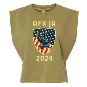 RFK Robert F Kennedy Jr For President 2024 Garment-Dyed Women's Muscle Tee