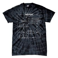 Rick Roll Flowchart Internet Meme Funny 80S Music Tie-Dye T-Shirt