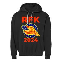 RFK Robert F Kennedy Jr For President 2024 Garment-Dyed Fleece Hoodie