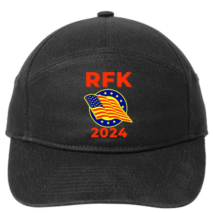 RFK Robert F Kennedy Jr For President 2024 7-Panel Snapback Hat