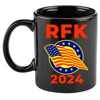 RFK Robert F Kennedy Jr For President 2024 11oz C Handle Ceramic Mug
