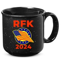 RFK Robert F Kennedy Jr For President 2024 15oz Campfire Ceramic Mug