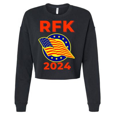 RFK Robert F Kennedy Jr For President 2024 Cropped Pullover Crew