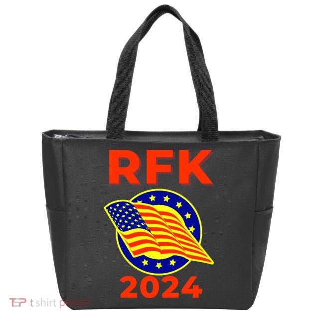RFK Robert F Kennedy Jr For President 2024 Zip Tote Bag