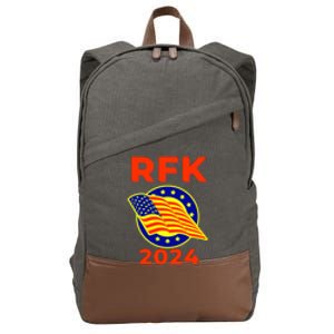 RFK Robert F Kennedy Jr For President 2024 Cotton Canvas Backpack