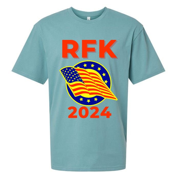 RFK Robert F Kennedy Jr For President 2024 Sueded Cloud Jersey T-Shirt