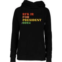 RFK Robert F Kennedy Jr For President 2024 Womens Funnel Neck Pullover Hood