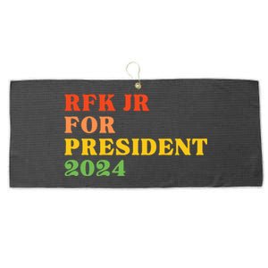 RFK Robert F Kennedy Jr For President 2024 Large Microfiber Waffle Golf Towel