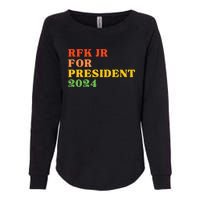 RFK Robert F Kennedy Jr For President 2024 Womens California Wash Sweatshirt