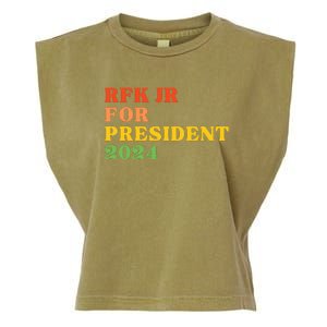 RFK Robert F Kennedy Jr For President 2024 Garment-Dyed Women's Muscle Tee