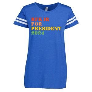 RFK Robert F Kennedy Jr For President 2024 Enza Ladies Jersey Football T-Shirt