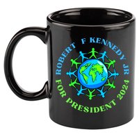RFK Robert F Kennedy Jr For President 2024 11oz C Handle Ceramic Mug