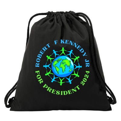 RFK Robert F Kennedy Jr For President 2024 Drawstring Bag
