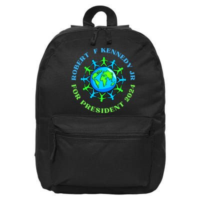 RFK Robert F Kennedy Jr For President 2024 16 in Basic Backpack