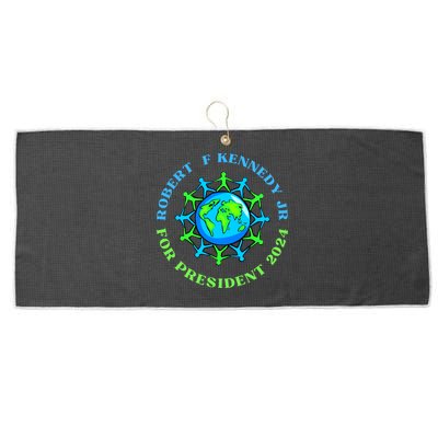 RFK Robert F Kennedy Jr For President 2024 Large Microfiber Waffle Golf Towel