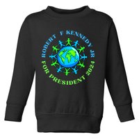 RFK Robert F Kennedy Jr For President 2024 Toddler Sweatshirt