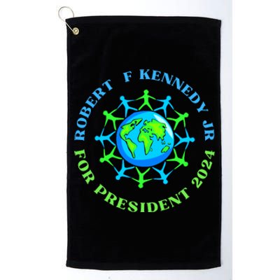 RFK Robert F Kennedy Jr For President 2024 Platinum Collection Golf Towel