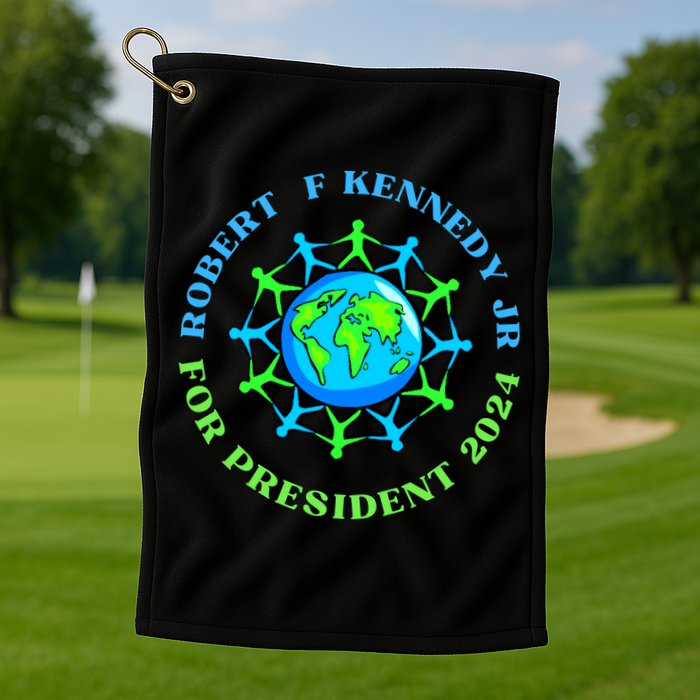 RFK Robert F Kennedy Jr For President 2024 Golf Towel