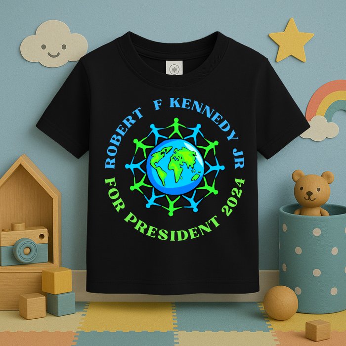 RFK Robert F Kennedy Jr For President 2024 Toddler T-Shirt