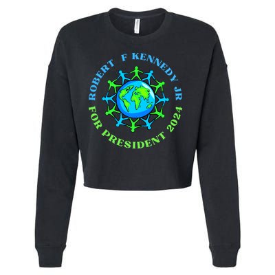 RFK Robert F Kennedy Jr For President 2024 Cropped Pullover Crew