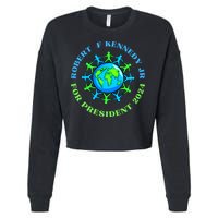RFK Robert F Kennedy Jr For President 2024 Cropped Pullover Crew