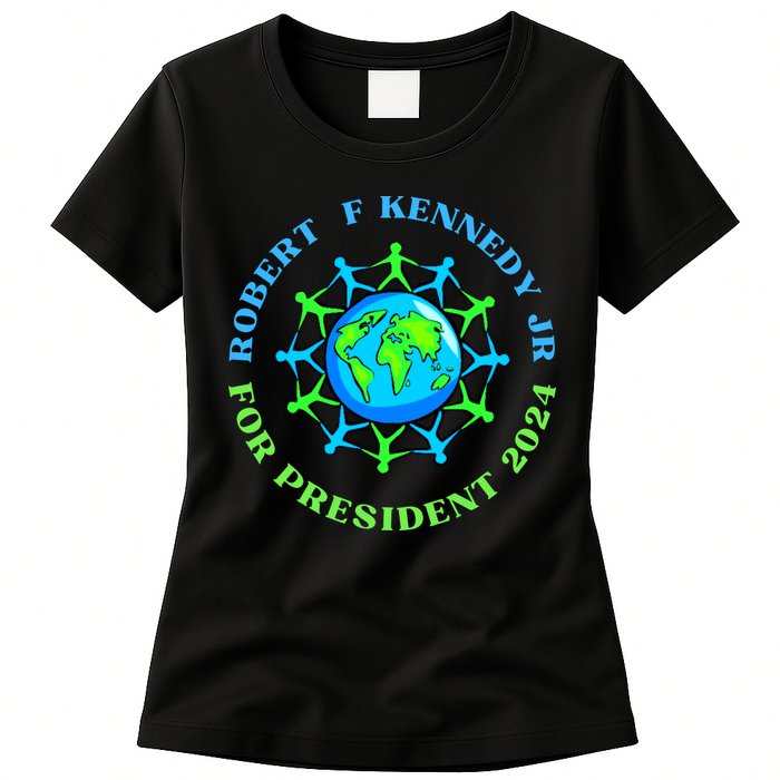 RFK Robert F Kennedy Jr For President 2024 Womens T-Shirt