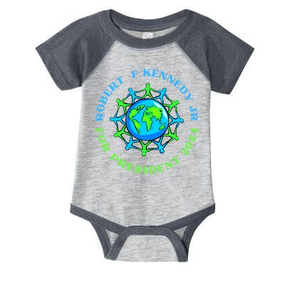 RFK Robert F Kennedy Jr For President 2024 Infant Baby Jersey Bodysuit