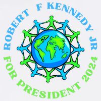 RFK Robert F Kennedy Jr For President 2024 Garment-Dyed Sweatshirt