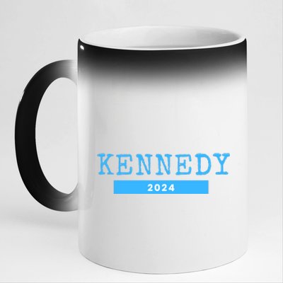 RFK Robert F Kennedy Jr For President 2024 11oz Black Color Changing Mug