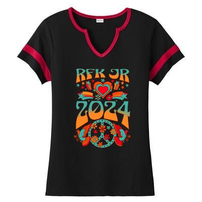 RFK Robert F Kennedy Jr For President 2024 Ladies Halftime Notch Neck Tee