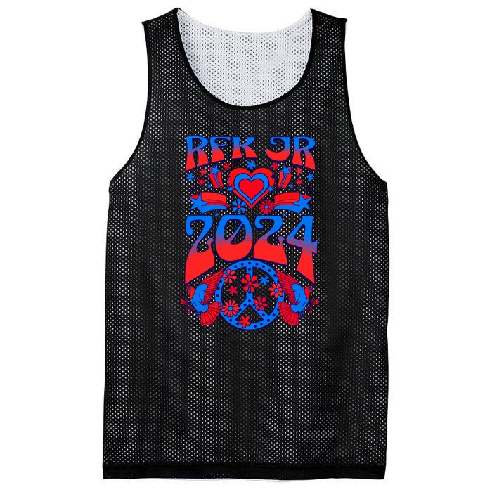 RFK Robert F Kennedy Jr For President 2024 Mesh Reversible Basketball Jersey Tank