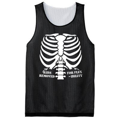 Ribs Removed For Flexibility Mesh Reversible Basketball Jersey Tank