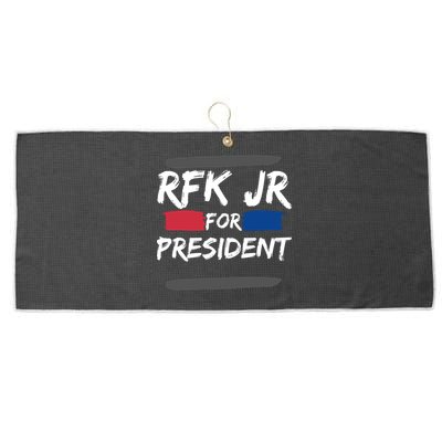 RFK Robert F Kennedy Jr For President 2024 Large Microfiber Waffle Golf Towel
