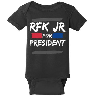 RFK Robert F Kennedy Jr For President 2024 Baby Bodysuit