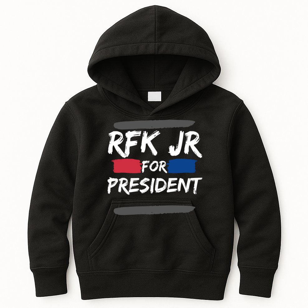 RFK Robert F Kennedy Jr For President 2024 Kids Hoodie