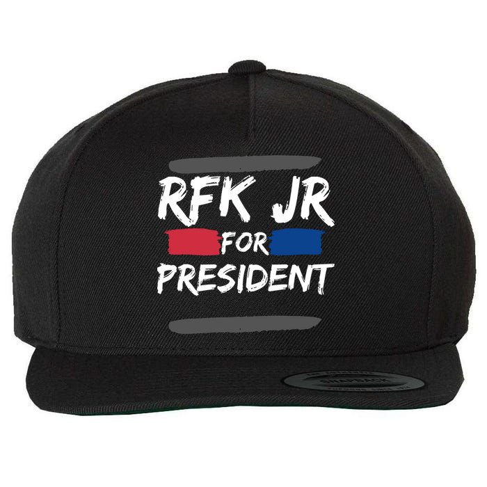 RFK Robert F Kennedy Jr For President 2024 Wool Snapback Cap