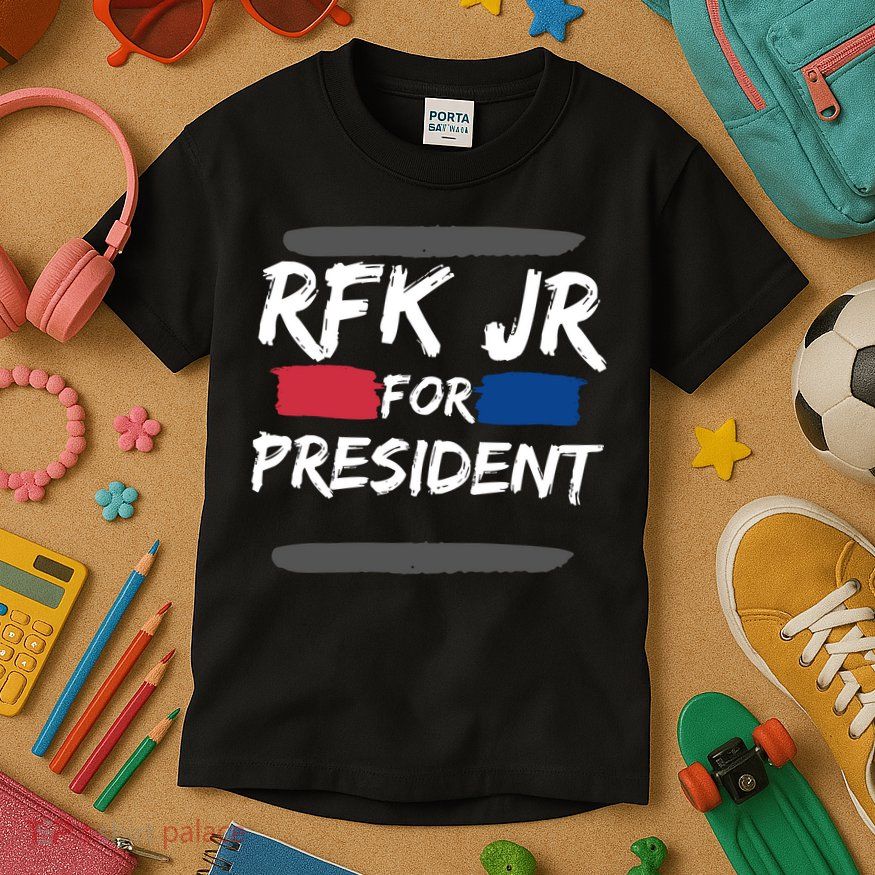 RFK Robert F Kennedy Jr For President 2024 Kids T-Shirt