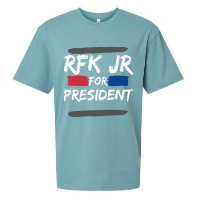 RFK Robert F Kennedy Jr For President 2024 Sueded Cloud Jersey T-Shirt