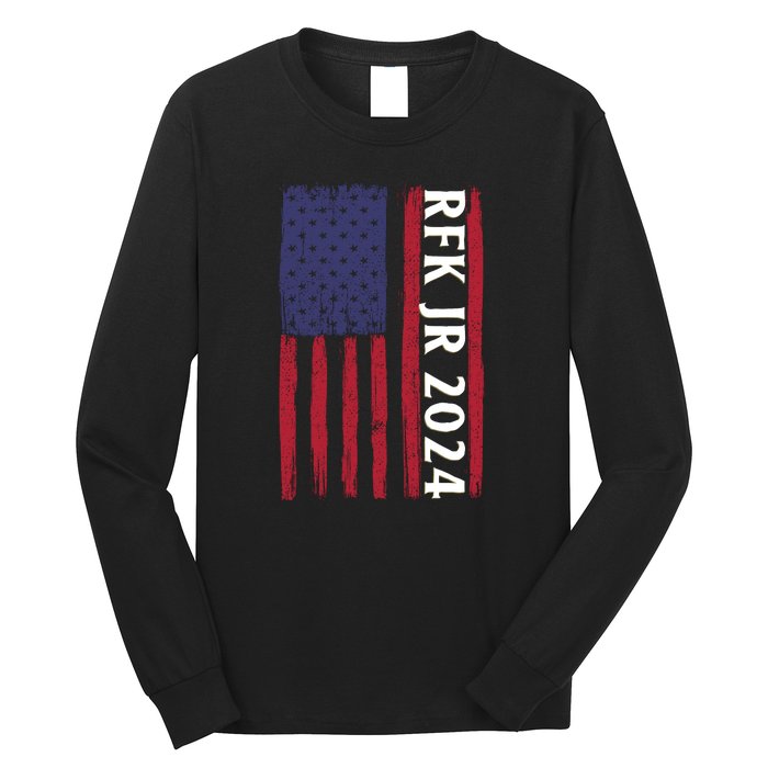 RFK Robert F Kennedy Jr For President 2024 Long Sleeve Shirt