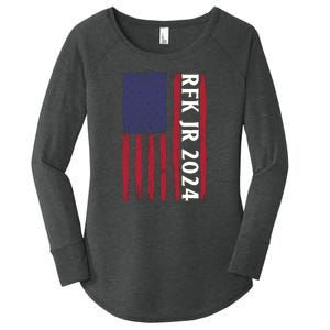 RFK Robert F Kennedy Jr For President 2024 Women's Perfect Tri Tunic Long Sleeve Shirt