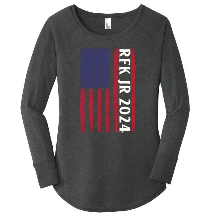 RFK Robert F Kennedy Jr For President 2024 Women's Perfect Tri Tunic Long Sleeve Shirt