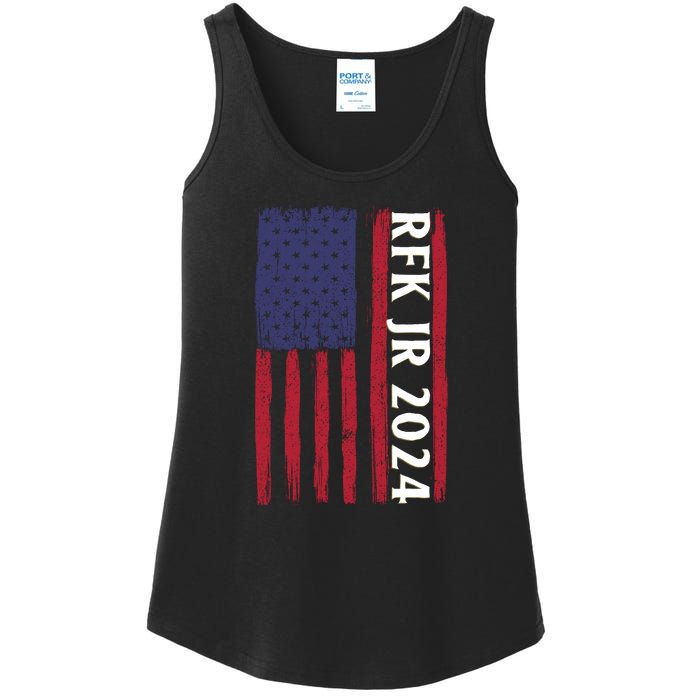 RFK Robert F Kennedy Jr For President 2024 Ladies Essential Tank