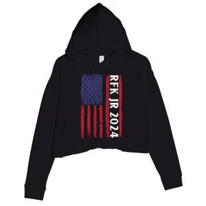 RFK Robert F Kennedy Jr For President 2024 Crop Fleece Hoodie