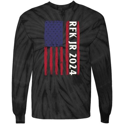 RFK Robert F Kennedy Jr For President 2024 Tie-Dye Long Sleeve Shirt