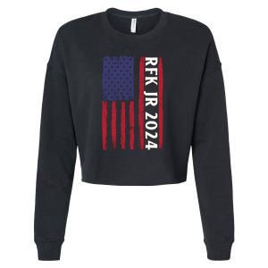 RFK Robert F Kennedy Jr For President 2024 Cropped Pullover Crew