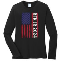 RFK Robert F Kennedy Jr For President 2024 Ladies Long Sleeve Shirt