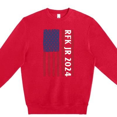 RFK Robert F Kennedy Jr For President 2024 Premium Crewneck Sweatshirt