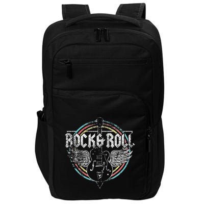 Rock & Roll Guitar Wings Music Impact Tech Backpack