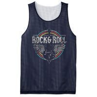 Rock Roll Guitar Wings Music Mesh Reversible Basketball Jersey Tank